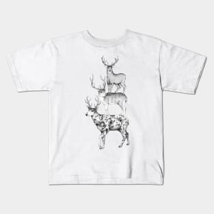 Three Deers Kids T-Shirt